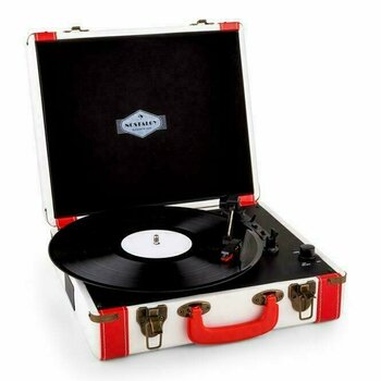 Portable turntable
 Auna Jerry Lee White - 2