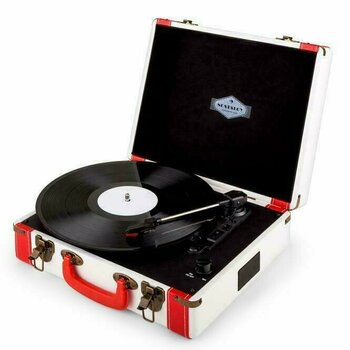 Portable turntable
 Auna Jerry Lee White - 3