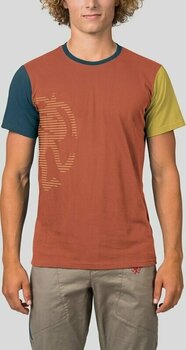 Koszula outdoorowa Rafiki Slack RFK Man T-Shirt Short Sleeve Mecca Orange L Podkoszulek - 3