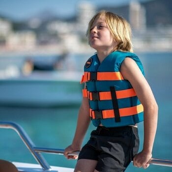 Buoyancy Jacket Jobe Nylon Life Vest Kids Teal - 4