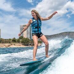 Vattenskidrep Jobe Wakesurf Green Rep med handtag - 3