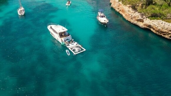 Paddle Board Jobe Infinity Island Inflatable Dock with Pump Grey Paddle Board - 7