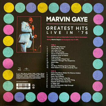 Vinyl Record Marvin Gaye - Greatest Hits Live In '76 (LP) - 4