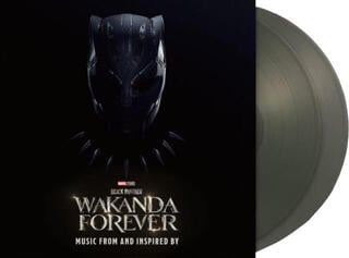 Płyta winylowa Original Soundtrack - Black Panther: Wakanda Forever - Music From And Inspired By (Black Ice Coloured) (2 LP) - 1