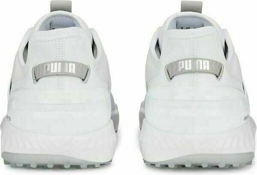 Chaussures de golf pour hommes Puma Ignite Elevate Mens Golf Shoes White/Puma Silver 44 - 5