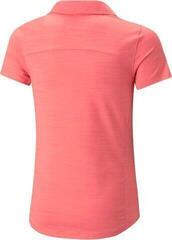 Polo košile Puma Girls Cloudspun Coast Loveable Heather - 1