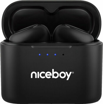 True Wireless In-ear Niceboy Hive Podsie 2021 Černá - 2