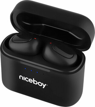 True Wireless In-ear Niceboy Hive Podsie 2021 Schwarz - 3