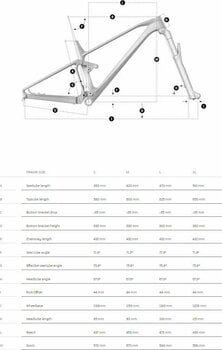 Full Suspension fiets Mondraker F-Podium Carbon Sram GX Eagle 1x12 Orange/Carbon S - 4