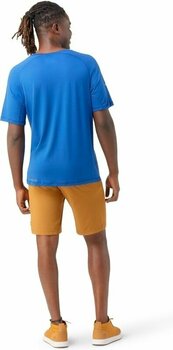 Camisa para exteriores Smartwool Men's Active Ultralite Short Sleeve Blueberry Hill M Camiseta Camisa para exteriores - 3