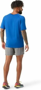 Outdoor T-Shirt Smartwool Men's Active Ultralite Graphic Short Sleeve Tee Blueberry Hill M T-Shirt - 3