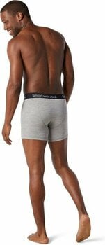 Thermal Underwear Smartwool Men's Merino Boxer Brief Boxed Light Gray Heather M Thermal Underwear - 3