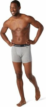 Thermal Underwear Smartwool Men's Merino Boxer Brief Boxed Light Gray Heather L Thermal Underwear - 2