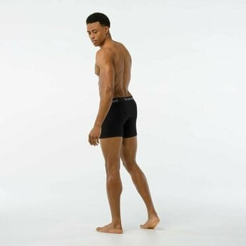 Thermal Underwear Smartwool Men's Merino Boxer Brief Boxed Black S Thermal Underwear - 3