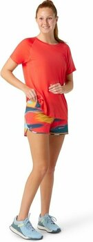Outdoor Shorts Smartwool Women's Active Lined Short Carnival Horizon Print M Outdoor Shorts - 2