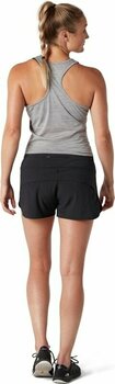 Pantalones cortos para exteriores Smartwool Women's Active Lined Short Black S Pantalones cortos para exteriores - 3