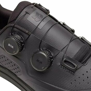 Men's Cycling Shoes FOX Union Boa Clipless Shoes Black Men's Cycling Shoes - 7