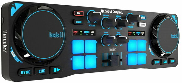 DJ контролер Hercules DJ DJ Control Compact DJ контролер - 3