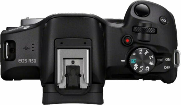 Spiegellose Kamera Canon EOS R50 + RF-S 18-45 IS STM Black - 4