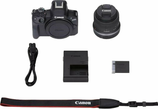 Spiegellose Kamera Canon EOS R50 + RF-S 18-45 IS STM Black - 6