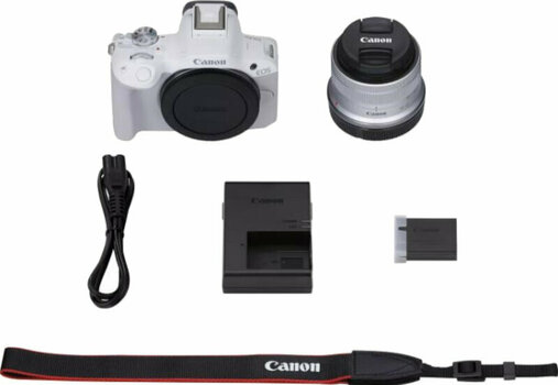 Appareil photo sans miroir Canon EOS R50 + RF-S 18-45 IS STM White - 8