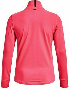 Sweat à capuche/Pull Under Armour Women's UA Zinger 1/4 Zip Pink Shock/Metallic Silver L - 2
