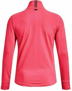 Sweat à capuche/Pull Under Armour Women's UA Zinger 1/4 Zip Pink Shock/Metallic Silver M - 2