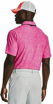 Chemise polo Under Armour Men's UA Iso-Chill Polo Pink Shock/Midnight Navy XL - 3