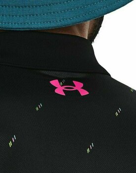 Chemise polo Under Armour Men's UA Performance 3.0 Deuces Polo Black/Still Water/Rebel Pink L - 6