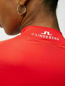 Lämpövaatteet J.Lindeberg Asa Soft Compression Top Fiery Red XL - 5