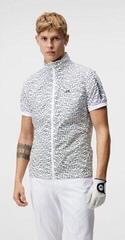 Gilet J.Lindeberg Ash Light Packable Golf Print White Outline Bridge Swirl - 1