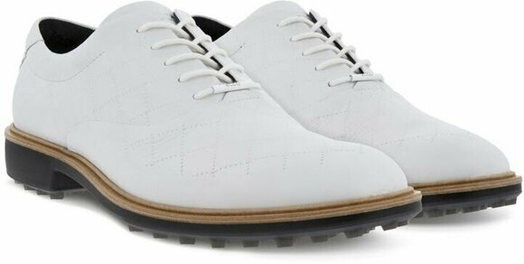 Férfi golfcipők Ecco Classic Hybrid Mens Golf Shoes White 41 - 5