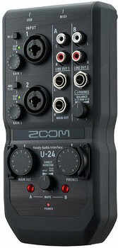 USB Audio interfész Zoom U-24 - 3