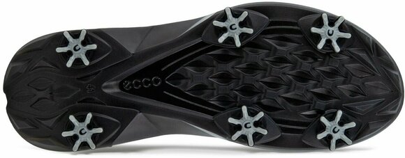 Chaussures de golf pour hommes Ecco Biom G5 Mens Golf Shoes Black/Steel 40 - 8