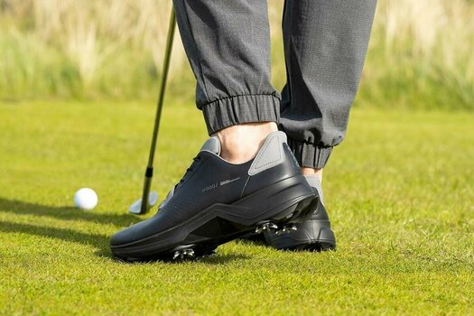Chaussures de golf pour hommes Ecco Biom G5 Mens Golf Shoes Black/Steel 40 - 9