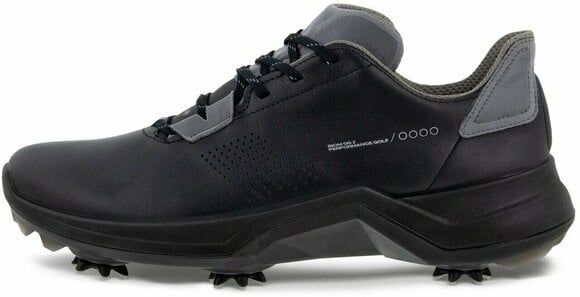 Heren golfschoenen Ecco Biom G5 Mens Golf Shoes Black/Steel 46 - 5