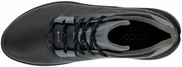 Calçado de golfe para homem Ecco Biom G5 Mens Golf Shoes Black/Steel 46 - 7