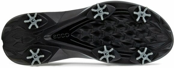 Chaussures de golf pour hommes Ecco Biom G5 Mens Golf Shoes Black/Steel 46 - 8