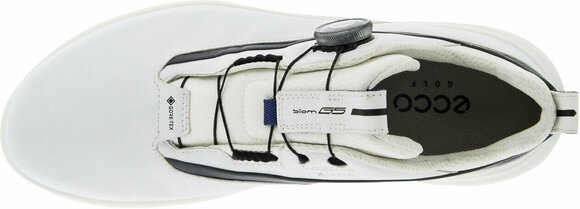 Heren golfschoenen Ecco Biom G5 BOA Mens Golf Shoes White/Black 40 - 6