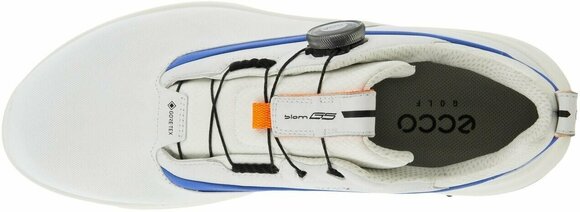 Chaussures de golf pour hommes Ecco Biom G5 BOA Mens Golf Shoes White/Regatta 40 - 8