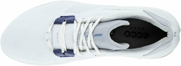 Herren Golfschuhe Ecco Biom G5 Mens Golf Shoes White/Blue Dephts 40 - 7
