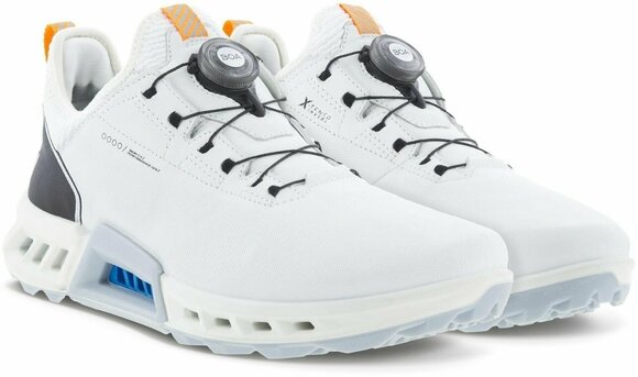 Chaussures de golf pour hommes Ecco Biom C4 BOA Mens Golf Shoes White 42 - 6