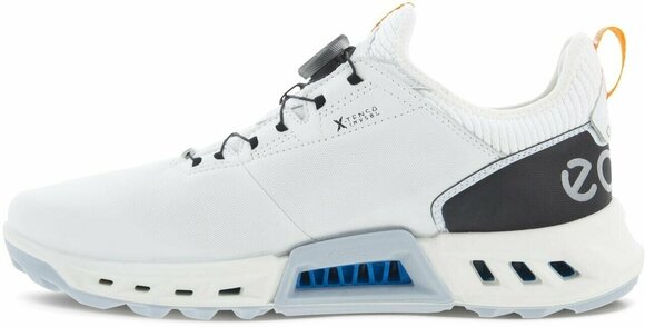 Chaussures de golf pour hommes Ecco Biom C4 BOA Mens Golf Shoes White 44 - 5