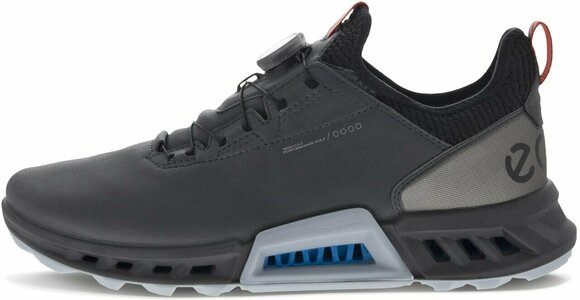 Chaussures de golf pour hommes Ecco Biom C4 BOA Mens Golf Shoes Magnet/Black 39 - 6