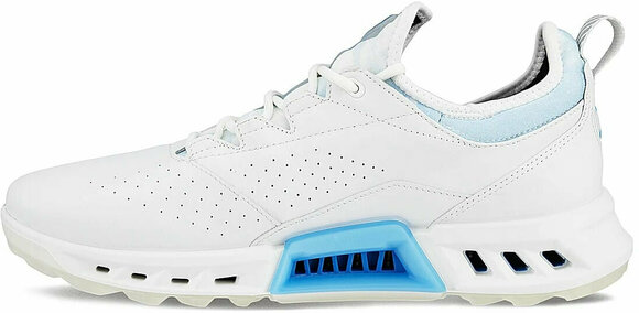 Chaussures de golf pour hommes Ecco Biom C4 Mens Golf Shoes White/Blue 47 - 5