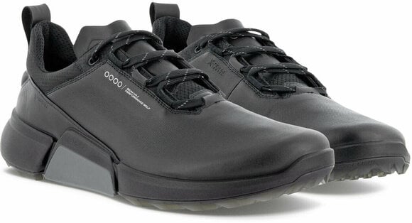 Heren golfschoenen Ecco Biom H4 Mens Golf Shoes Black 41 - 6