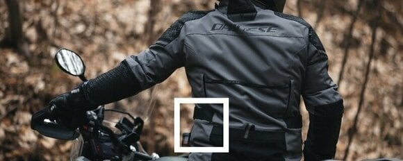 Textile Jacket Dainese Ladakh 3L D-Dry Jacket Iron Gate/Black 44 Textile Jacket - 27