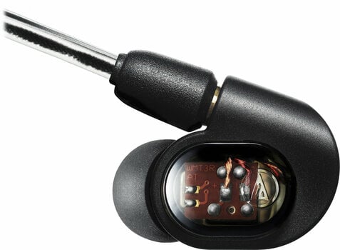 Fülhurkot fejhallgató Audio-Technica ATH-E70 Fekete - 5