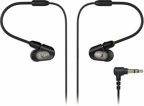 Sluchátka za uši Audio-Technica ATH-E50 Černá - 3