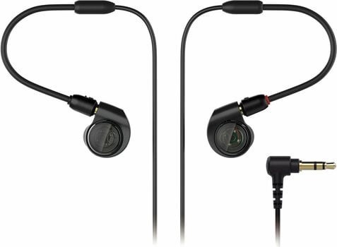 Ušesne zanke slušalke Audio-Technica ATH-E40 Črna - 4